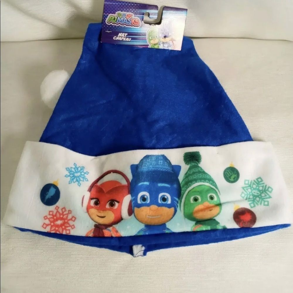 PJ MASKS Christmas Santa Hat 16" New With Tags